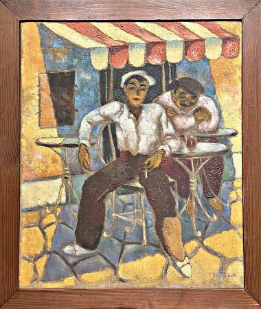 Vor der Bar, 1935